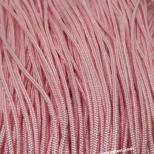 Paracord İp , Paracord Bileklik İpi Uçuk Pembe Renk 2 mm - Görsel 4