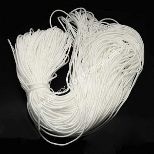 Paracord İp , Paracord 550 lb Paraşüt Bileklik İpi Beyaz Renk - Görsel 2