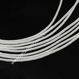 Paracord İp , Paracord 550 lb Paraşüt Bileklik İpi Beyaz Renk - Görsel 3