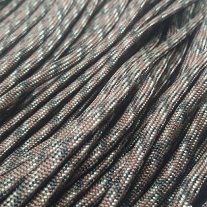Paracord 550 İp, Paracord Paraşüt Bileklik İpi Kahve Kamuflaj Renk - Görsel 4