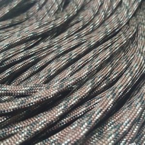 Paracord 550 İp, Paracord Paraşüt Bileklik İpi Kahve Kamuflaj Renk - Görsel 2