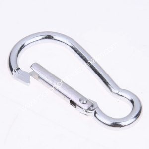 Paracord Aksesuar Karabina Gümüş Renk - Görsel 2