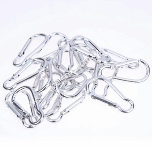 Paracord Aksesuar Karabina Gümüş Renk - Görsel 3