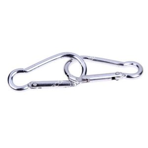 Paracord Aksesuar Karabina Gümüş Renk - Görsel 4