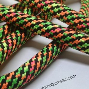 12 mm Paracord İp Ebruli Renkler Model A - Görsel 1