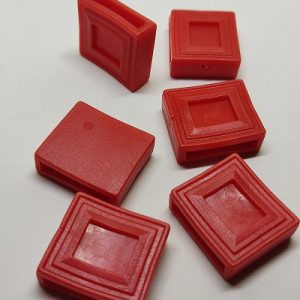 Pet Tasma Kauçuk Aparatı Kırmızı Renk 20 mm - Görsel 3