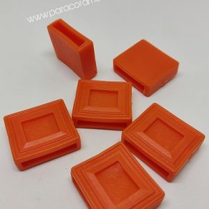 Pet Tasma Kauçuk Aparatı Turuncu Renk 20 mm - Görsel 3