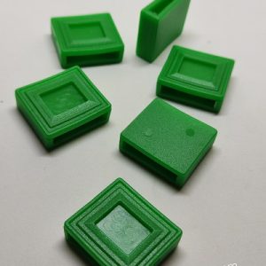 Pet Tasma Kauçuk Aparatı Yeşil Renk  20 mm - Görsel 3