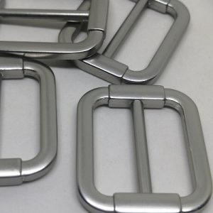 Pet Tasma ve Çanta Kordon Ayarlama Aparatı Gümüş Renk 25 mm - Görsel 4