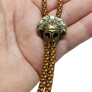 Paracord Aksesuar Gladyatör Miğfer Bronz Renk Model A - Görsel 4