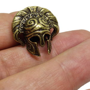 Paracord Aksesuar Gladyatör Miğfer Bronz Renk Model A - Görsel 2