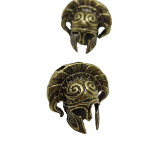 Paracord Aksesuar Gladyatör Miğfer Bronz Renk Model A - Görsel 5