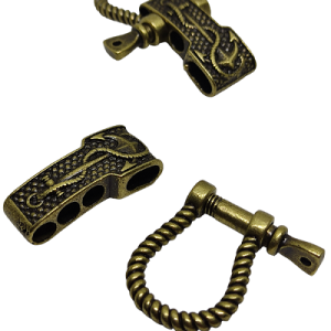 Paracord Bileklik Aksesuar Klips Omega Çapa Figürlü Model - Görsel 4