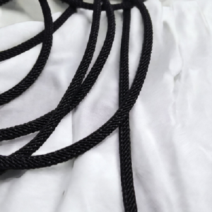 Milano İplik Siyah Renk 3 mm - Görsel 4