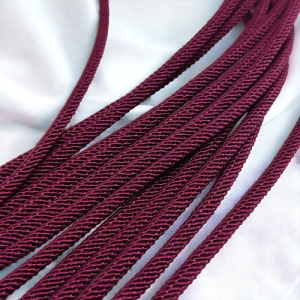 Milano iplik Bordo Renk 3 mm - Görsel 3