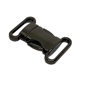 Paracord Bileklik Aksesuar Toka Klips Makas Kilit Model Büyük Boy Nikel Siyah Renk - Görsel 3