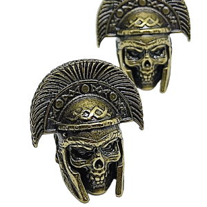 Paracord Aksesuar Boncuk Roman Skull Model A - Görsel 3