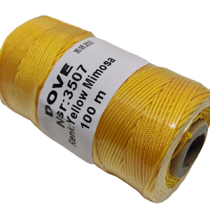Paracord İp , Dove Marka Micro Cord İp 0,8 mm Gold Renk - Görsel 1