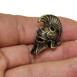 Paracord Aksesuar Figür Spartan Bronz Renk - Görsel 3