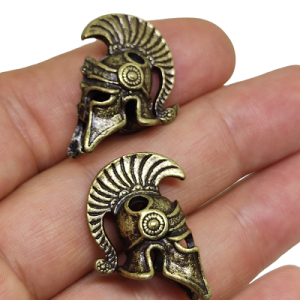 Paracord Aksesuar Figür Spartan Bronz Renk - Görsel 2