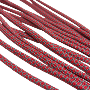 4 mm Paracord İp Kristal Desen Kırmızı Yeşil Renk  - Görsel 3