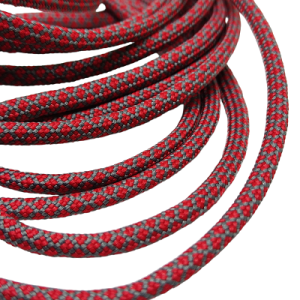 4 mm Paracord İp Kristal Desen Kırmızı Yeşil Renk  - Görsel 1