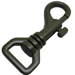 Paracod Anahtarlık Ve Pet Tasma Kanca Haki Yeşil Renk 20 mm - Görsel 1