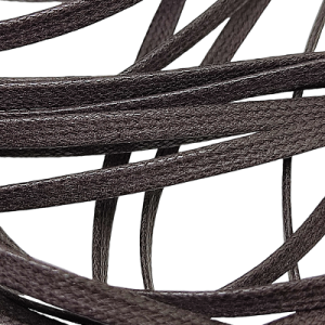 Paracord Bileklik İpi Yassı Mumlu İp Bordo Renk 4 mm - Görsel 3