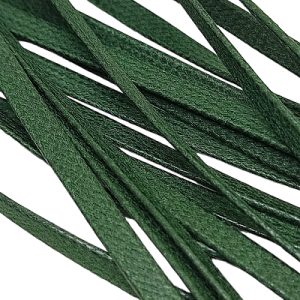 Paracord Bileklik İpi Yassı Mumlu İp Koyu Haki Yeşil Renk 4 mm - Görsel 1