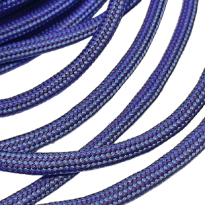 4 mm Paracord İp Nokta Desen Sax Mavi Renk   - Görsel 1