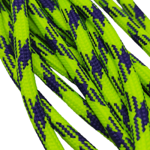 6 mm Paracord ip Neon Sarı Mor Renk - Görsel 4