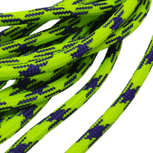 6 mm Paracord ip Neon Sarı Mor Renk - Görsel 3