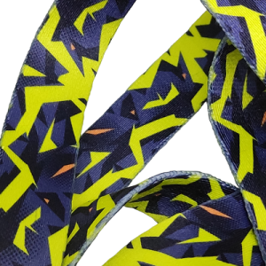 20 mm Recycled Baskılı Kolon Kamuflaj Desen Sarı Lacivert - Görsel 2