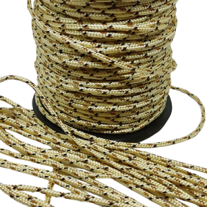 2 mm Paracord İp Parlak Çöl Kamuflaj Renk 45 Metre Makara Sargı - Görsel 2