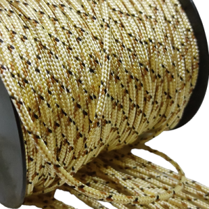 2 mm Paracord İp Parlak Çöl Kamuflaj Renk 45 Metre Makara Sargı - Görsel 1