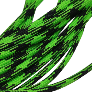 4 mm Paracord İp Neon Yeşil Siyah Renk - Görsel 3