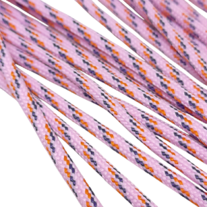 4 mm Paracord İp Pembe Turuncu Renk   - Görsel 3