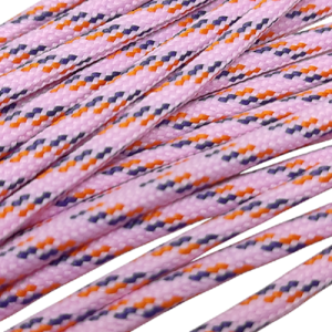 4 mm Paracord İp Pembe Turuncu Renk   - Görsel 2