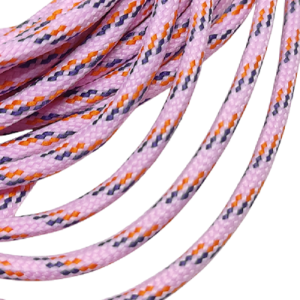 4 mm Paracord İp Pembe Turuncu Renk   - Görsel 1