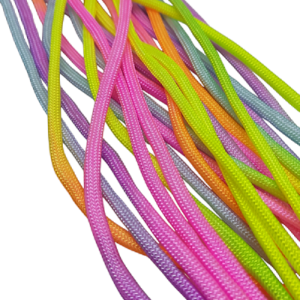 Paracord 550 İp, Paracord Paraşüt Bileklik İpi Gökkuşağı Renk Soft  - Görsel 2