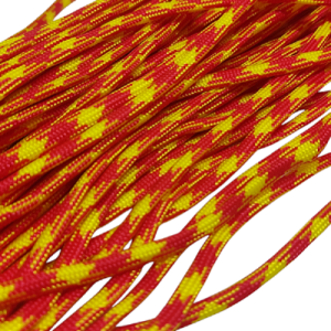 4 mm Paracord İp Taraftar  Sarı Kımızı  Renk   - Görsel 4