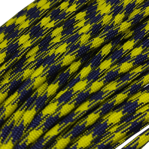 4 mm Paracord İp Taraftar  Sarı Lacivert  Renk   - Görsel 4