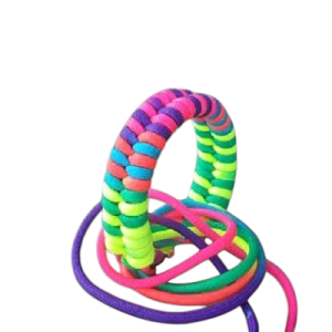 Paracord 550 İp, Paracord Paraşüt Bileklik İpi Gökkuşağı Renk Soft  - Görsel 5