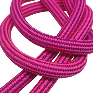 Paracord İp 9 mm Nokta Desen Fuşya Mor Renk - Görsel 3