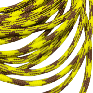 4 mm Paracord İp Kahve  Sarı Renk   - Görsel 1
