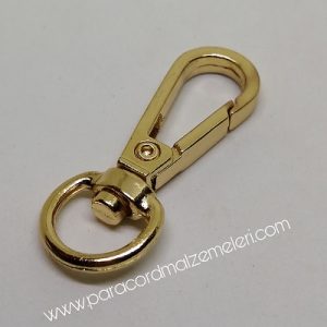 Paracod Anahtarlık Ve Kolye Bağlantı Aparatı Model C Gold Renk - Görsel 3
