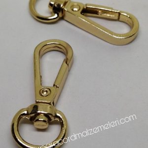 Paracod Anahtarlık Ve Kolye Bağlantı Aparatı Model C Gold Renk - Görsel 4