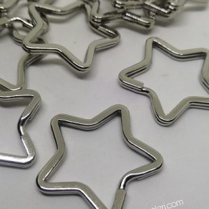 Paracord Anahtarlık Yüzük Halkası Yıldız Model - Görsel 1