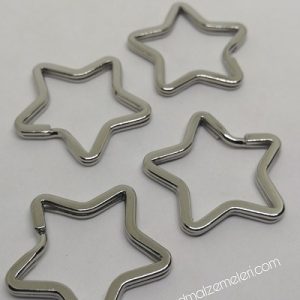 Paracord Anahtarlık Yüzük Halkası Yıldız Model - Görsel 3