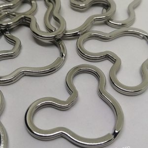 Paracord Anahtarlık Yüzük Halkası Mickey Mouse Model - Görsel 1